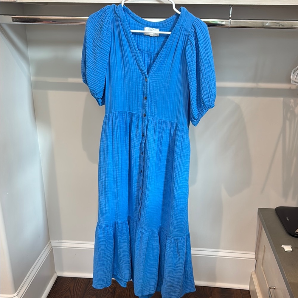 XiRENA Vibrant Blue Maxi Dress